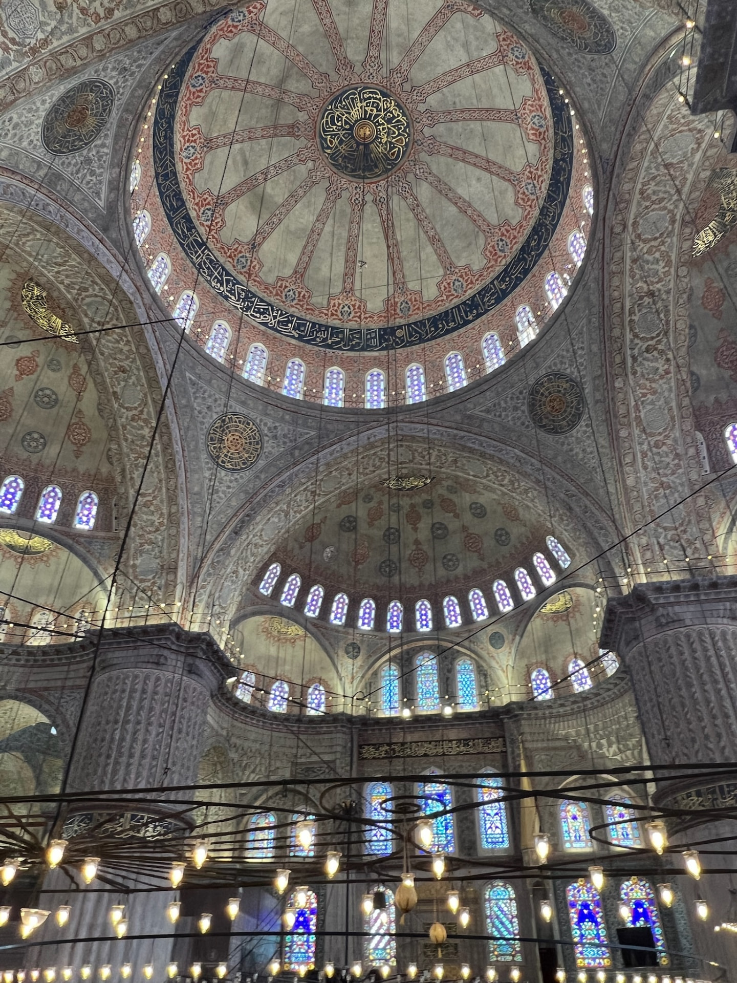 Inside the Blue Mosque