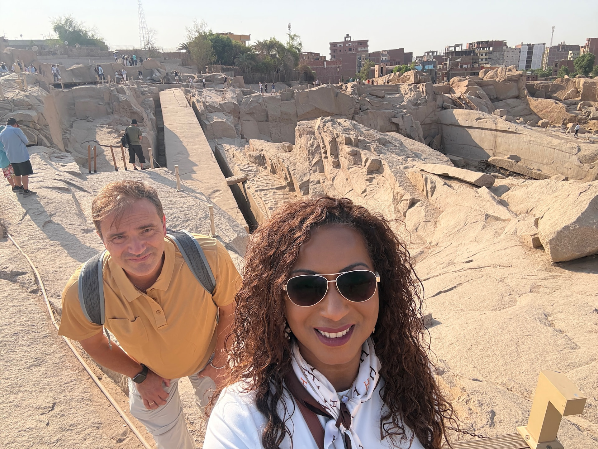 Exploring an ancient stone quarry